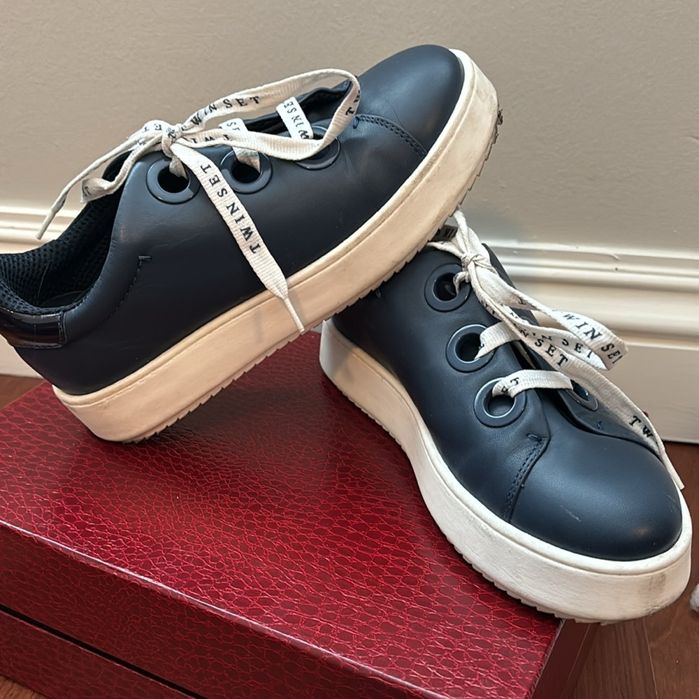 Twin set platform sneakers